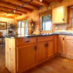 #446 Group Cabin has a full kitchen and dining area and is a great space for group meetings & get togethers.