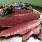 Beef Brisket smoked to perfection is a house specialty, just ask Smokin Man Mike, he'll tell you all about it.