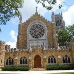 Sewanee All Saints Chapel, Uni of the South campus a great place for biking and walks, Historic & Scenic.