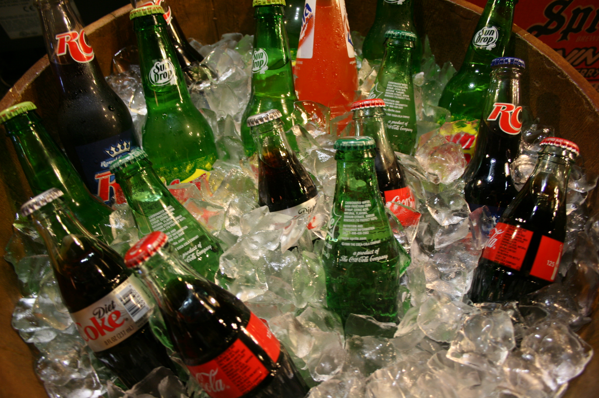 ICE COLD Glass Bottled Beverages TheSmokeHouse