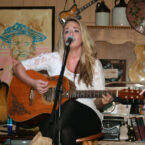 Amanda McCarthy rocks out one of her self penned songs.