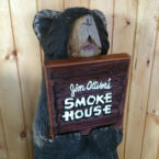 Black Bear sighted at the Smoke House.