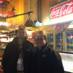 Even the Coke-a-Cola guys are happy to be here.