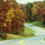 Fall touring in the mountains around Monteagle.