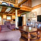 Group Cabin #446 makes a great place for meetings, the Great room is over 1000sf. Family reunioins, Retreats, workshops.