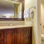 Guest Room Vanity and Bath.