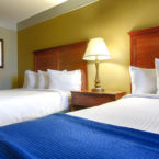 Guest Room with Double Queen Beds.