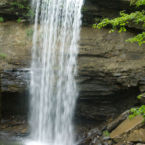 Hundreds of waterfalls in the area.