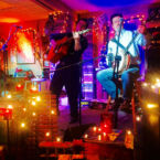 Jason Lee Wilson performing at The Smoke House.