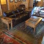 Lobby Great Room has a game of checkers in front of the wood burning fireplace waiting for you.