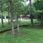 Looking at Cabin 426 from the approach.