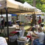 Monteagle Mountain Market is the last full weekend in July, over 100 vendors.