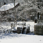 Moonshine Still covered with snow Thursday Monteagle, TN