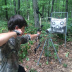 Mountain Archery 3-D Club offers organized competition on well laid out wooded course.