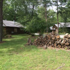 Plenty of firewood is provided for you around the Cabins; get a firestarter at the lobby.