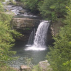 Savage Falls near the Savage Gulf trail head.