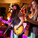 The Lovers performing songs at The Smoke House.