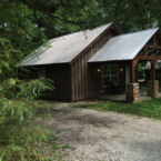 Typical Timber Frame Cabin 440 thru 444 all at ground level for no step access.